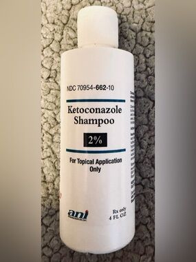 Ani Ketoconazole 2% Shampoo - White Bottle sealed